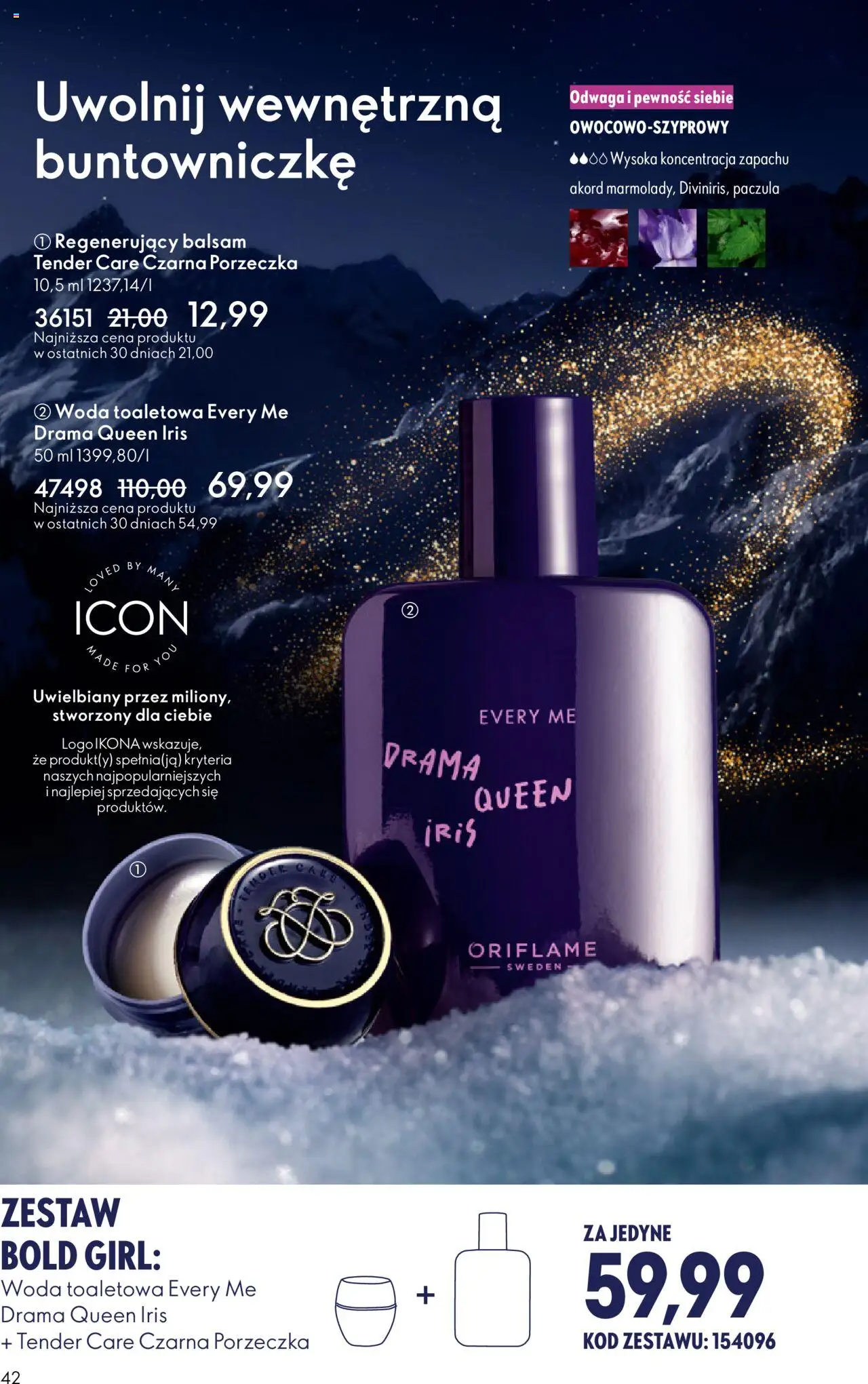 Oriflame Black Friday od 12.11.2025 | Strona: 42 | Produkty: Porzeczka, Woda toaletowa, Woda