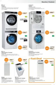 Fust aktionen ab 23.03.2026 gültig | Seite: 7 | Produkte: Toplader, Jeans, Waschmaschine