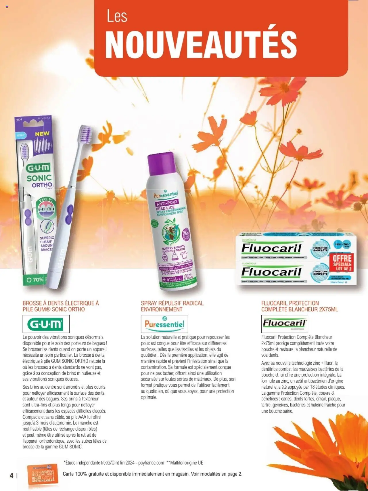 {H1} | Page: 4 | Produits: Brosse à dents électrique, Brosse, Porte, Dentifrice
