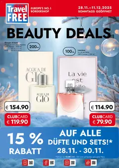 Náhled letáku Travel Free Black Friday od 28.11.2025