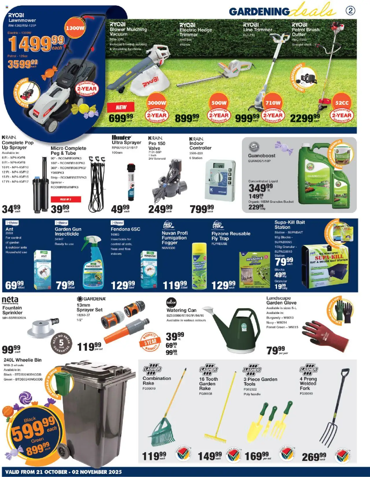 New MICA catalogue – valid from 21.10.2025 | Page: 2 | Products: Mouse, Glove, Brush, Valve