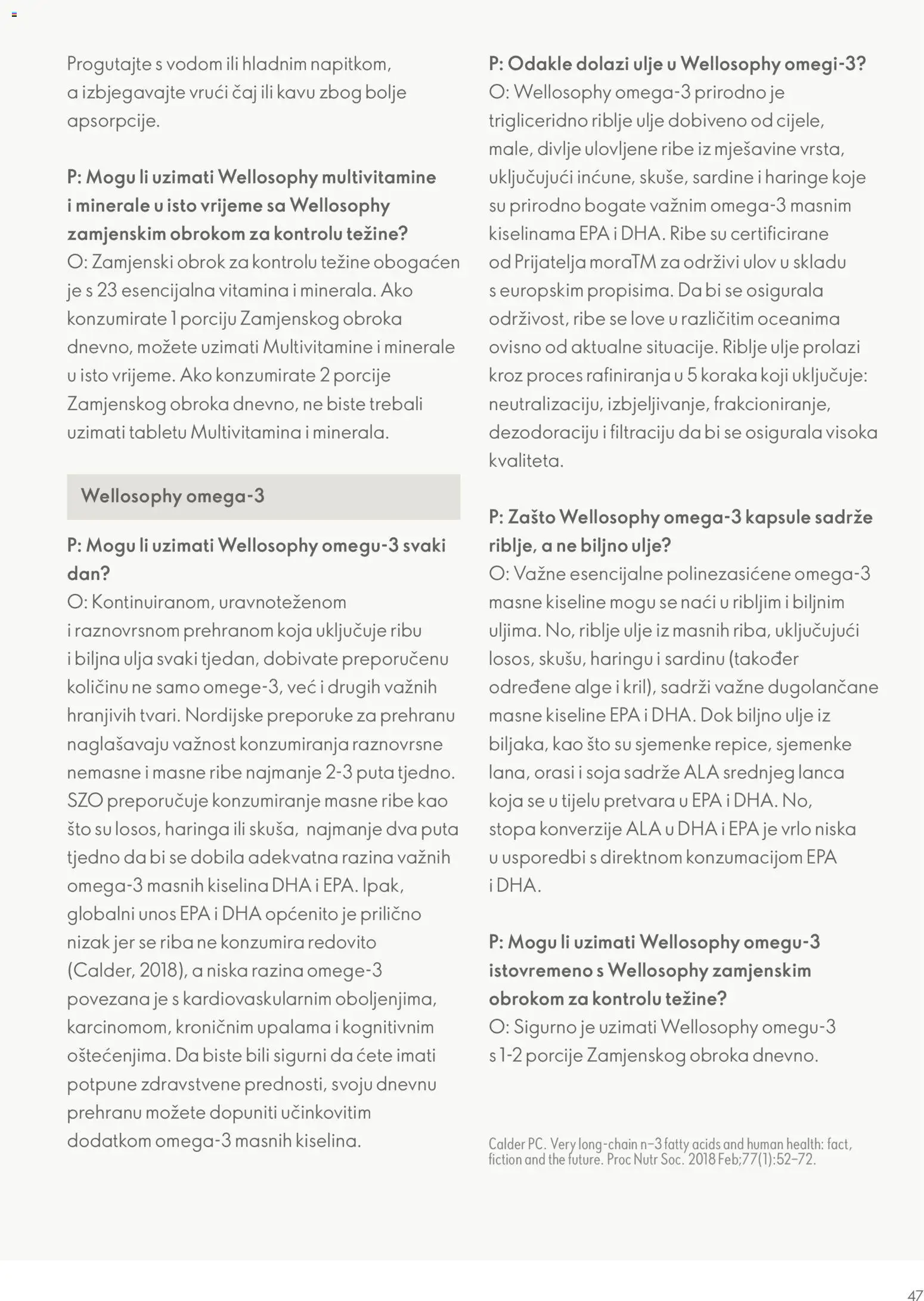 Oriflame katalog | vrijedi od 01.01.2026 | Stranica: 47 | Proizvodi: Ulje, Riba, Čaj, Sjemenke