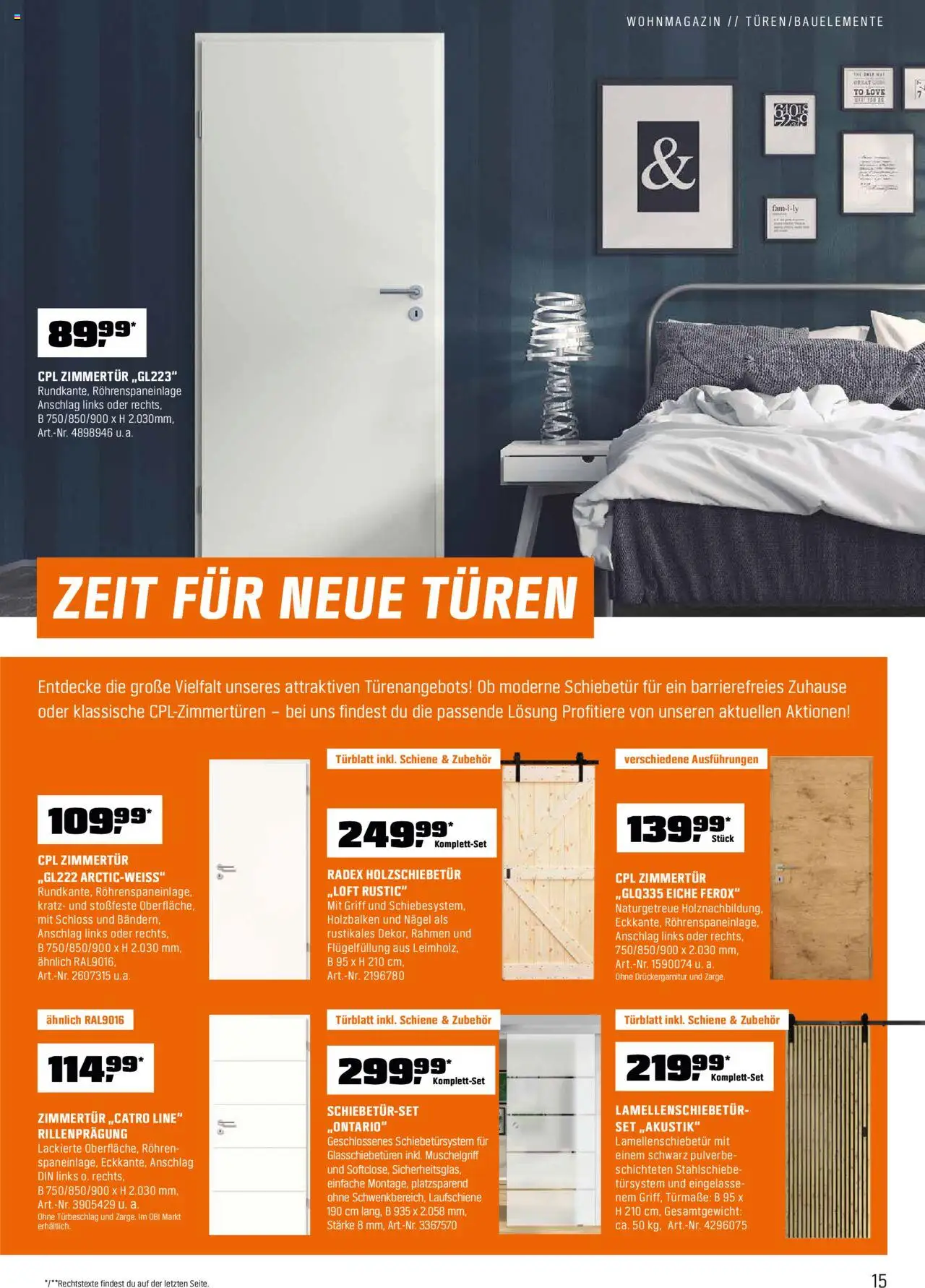 OBI Flugblatt gültig ab 13.10.2025 | Seite: 15