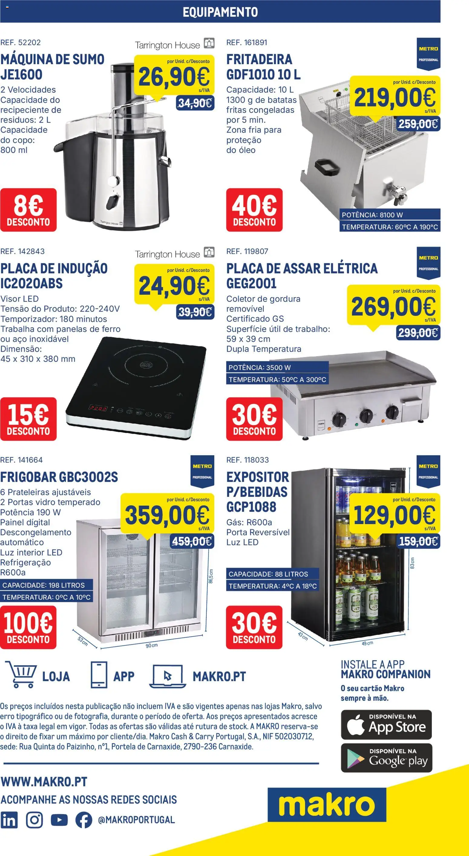 Makro folheto │ válido de 07.04.2026 | Página: 18 | Produtos: Porta, Ferro, Óleo, Sumo
