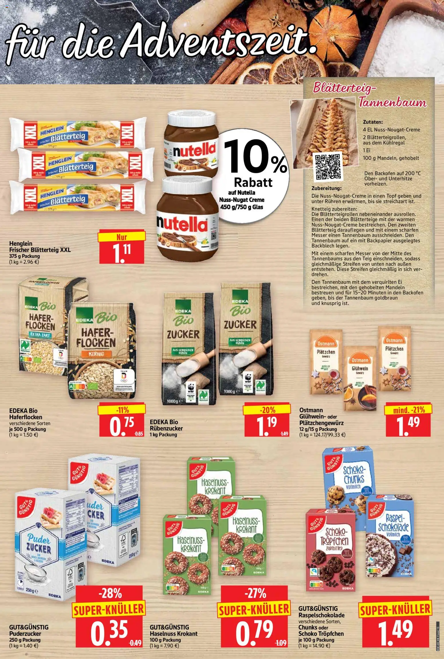 HERKULES Prospekt 	 – gültig ab 24.11.2025 | Seite: 13 | Produkte: Puder, Nutella, Zucker, Backofen