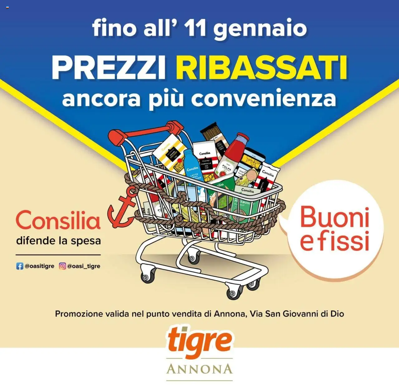 Volantino Tigre del 15.10.2025 | Pagina: 1 | Prodotti: Latte