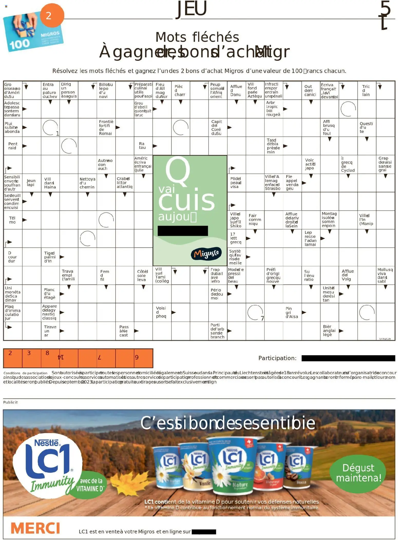 Migros - Magazin FR – gültig ab 11.11.2025 | Seite: 50