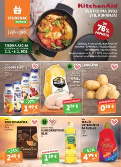 Katalog Studenac - Pregled kataloga iz trgovine Studenac, vrijedi od 02.01.2026