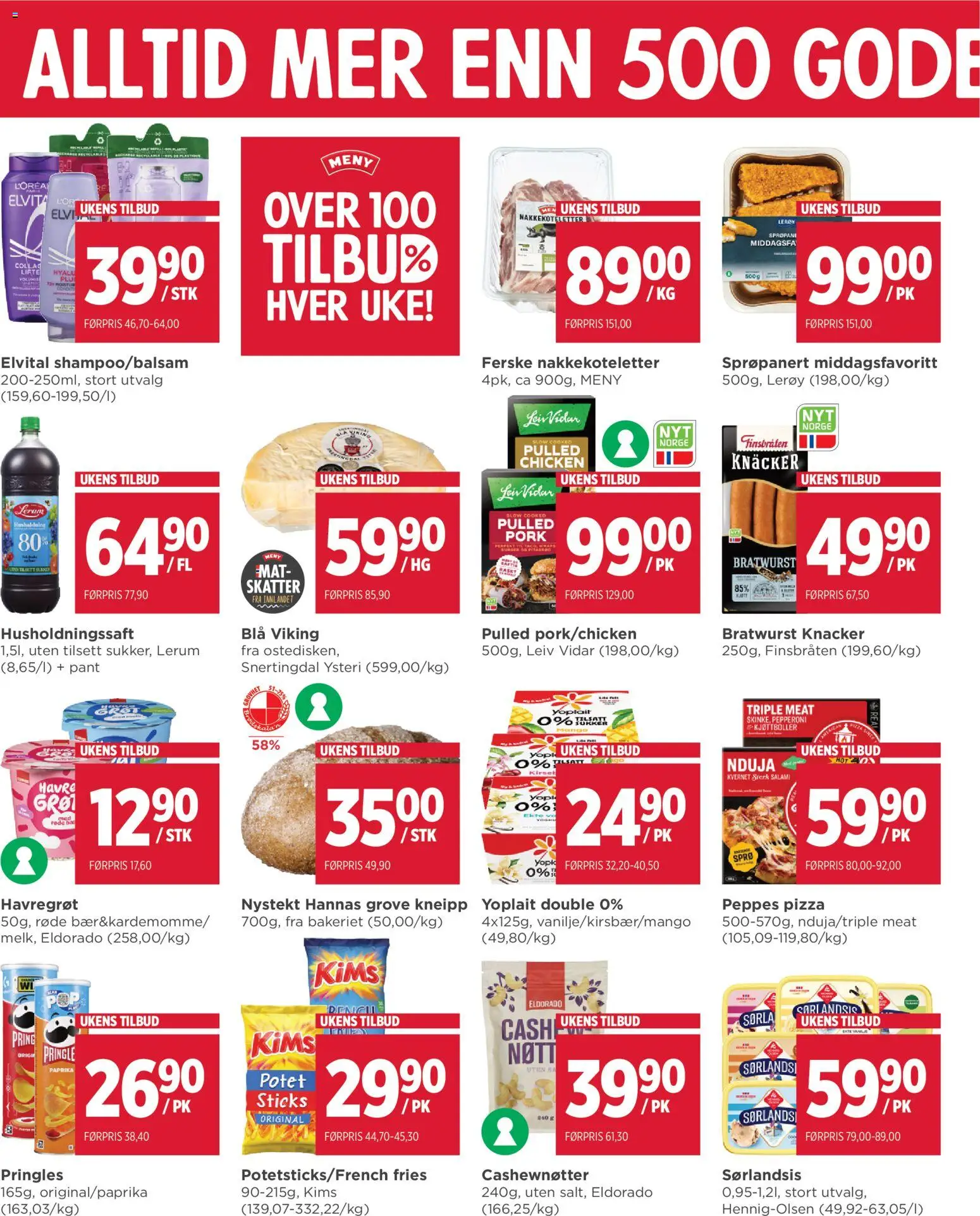 {H1} | Side: 6 | Produkter: Trappstege, Pizza, Лейка садовая, Cashewnøtter