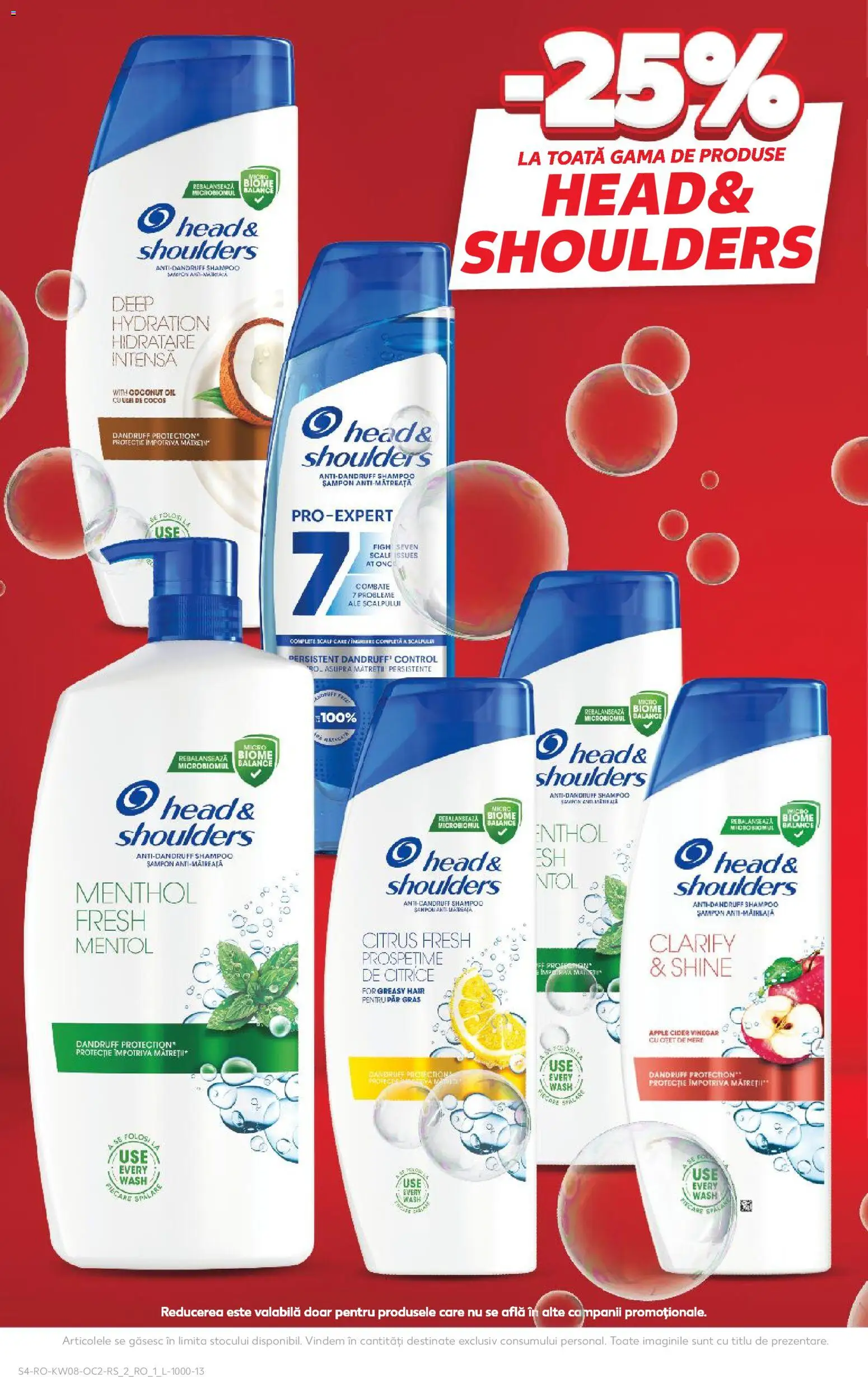 Noul catalog Kaufland – valabil de la 18.02.2026 | Pagină: 4 | Produse: Șampon, Ulei, Oțet, Mere