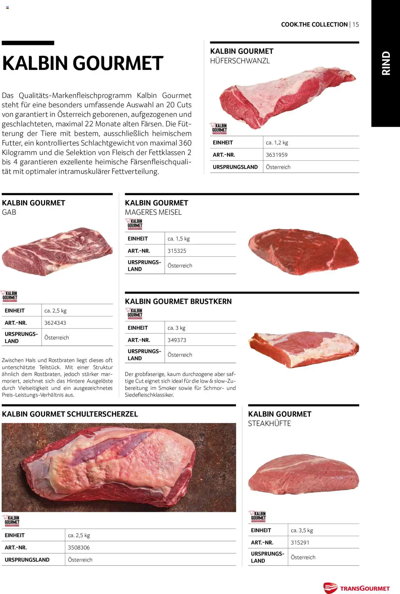 Transgourmet Cook Look-Book gültig ab 01.09.2023 | Seite: 15