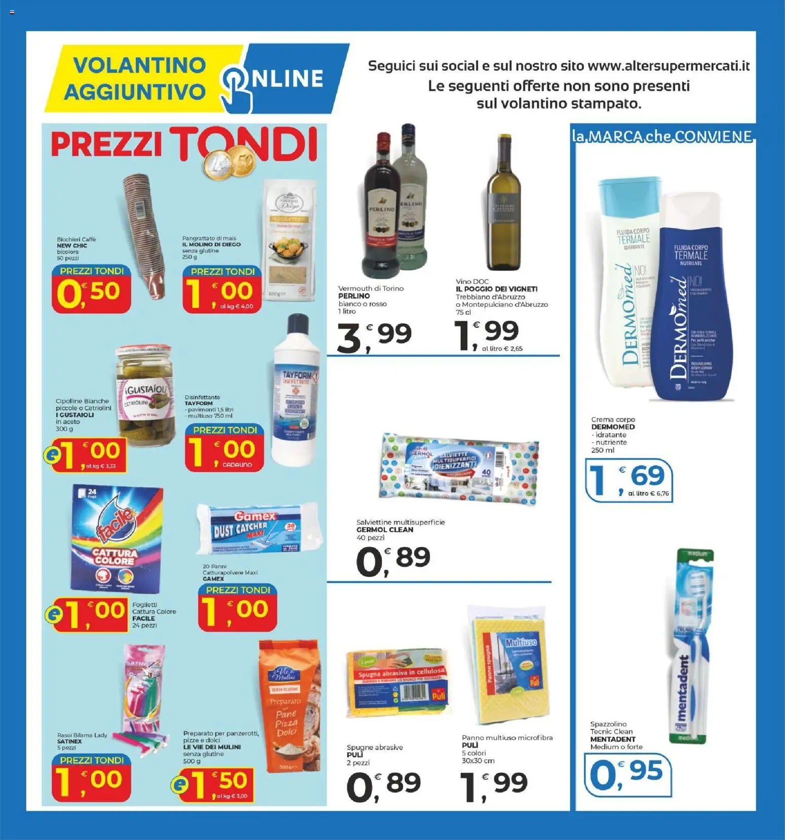 Volantino Alter Discount del 22.04.2026 | Pagina: 15 | Prodotti: Caffè, Vino, Aceto, Cipolline