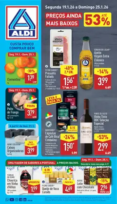 Pré-visualização Aldi folheto válido de 19.01.2026