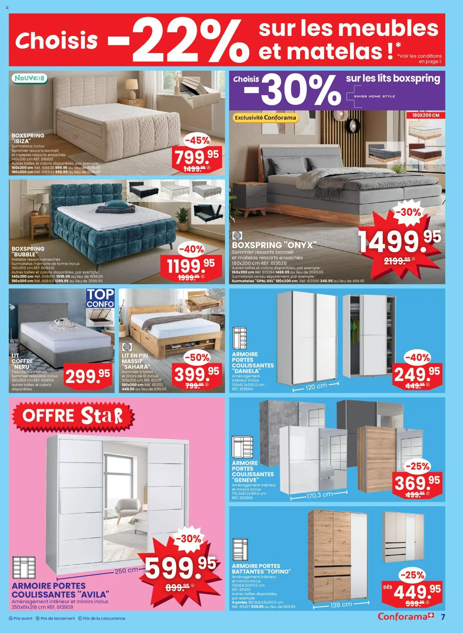 Conforama Aktionen Singles FR – gültig ab 05.11.2025 | Seite: 7