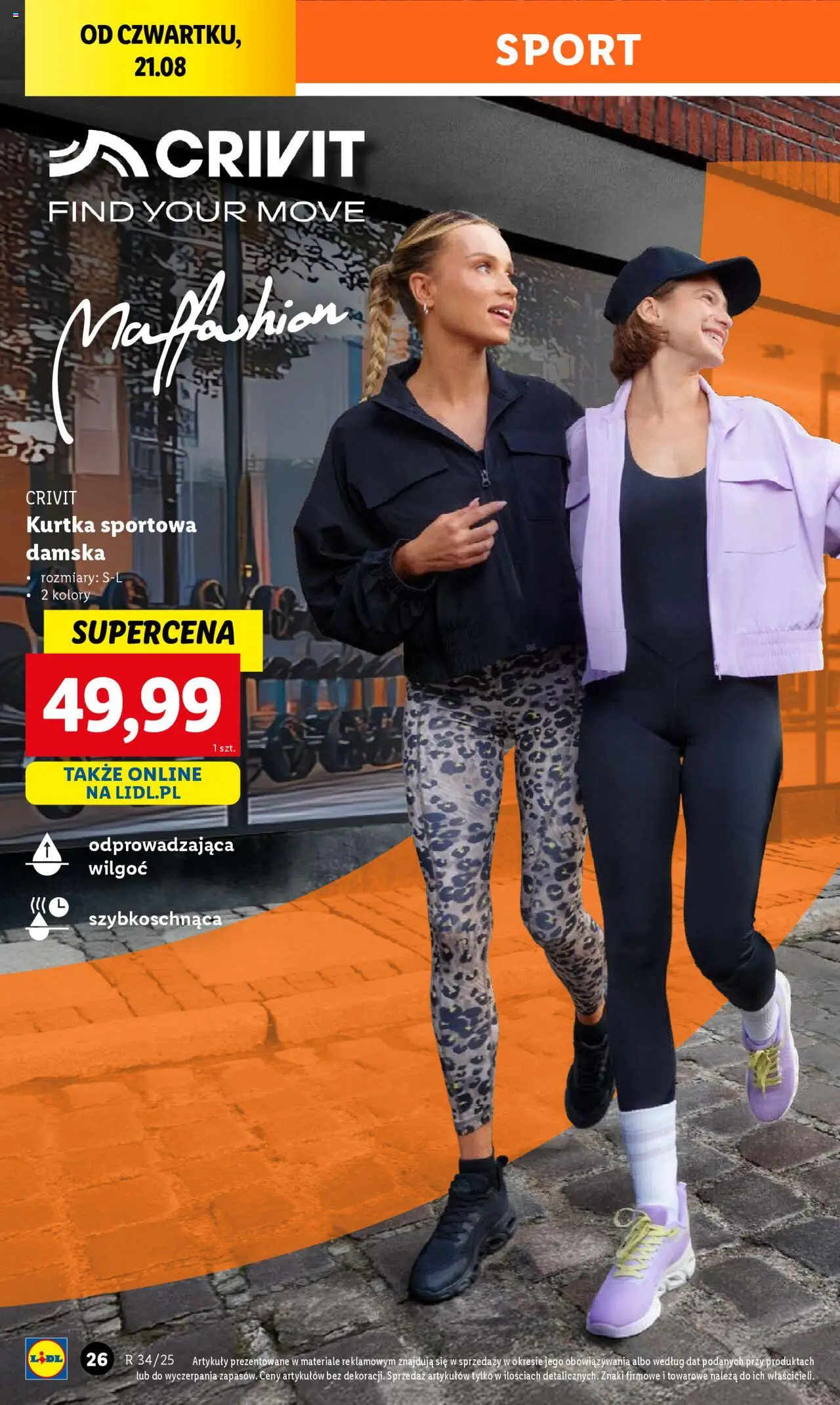 Lidl Katalog od 18.08.2025 | Strona: 28 | Produkty: Kurtka