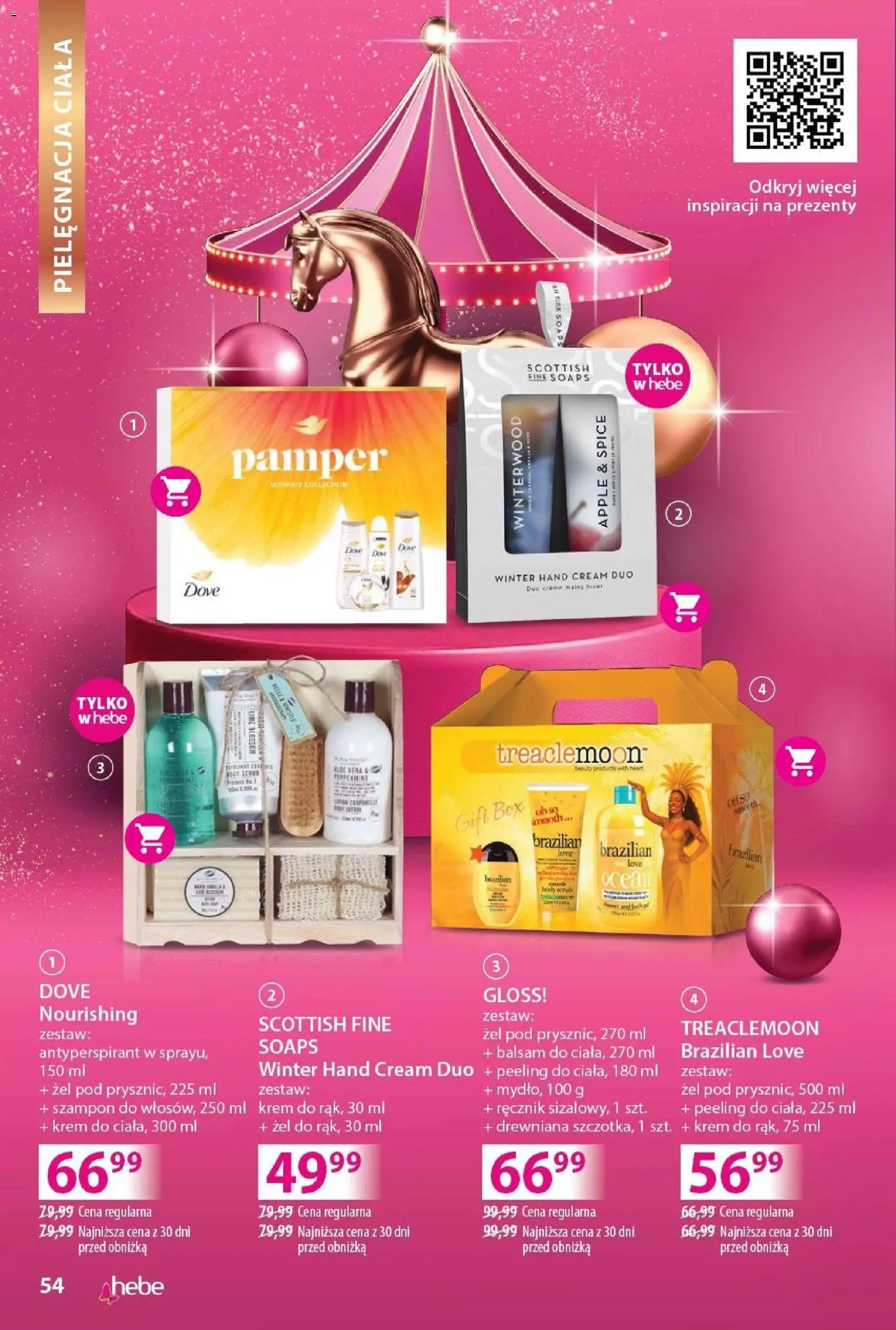 Hebe Gazetka - Katalog od 02.12.2025 | Strona: 54 | Produkty: Szampon, Peeling, Krem, Antyperspirant