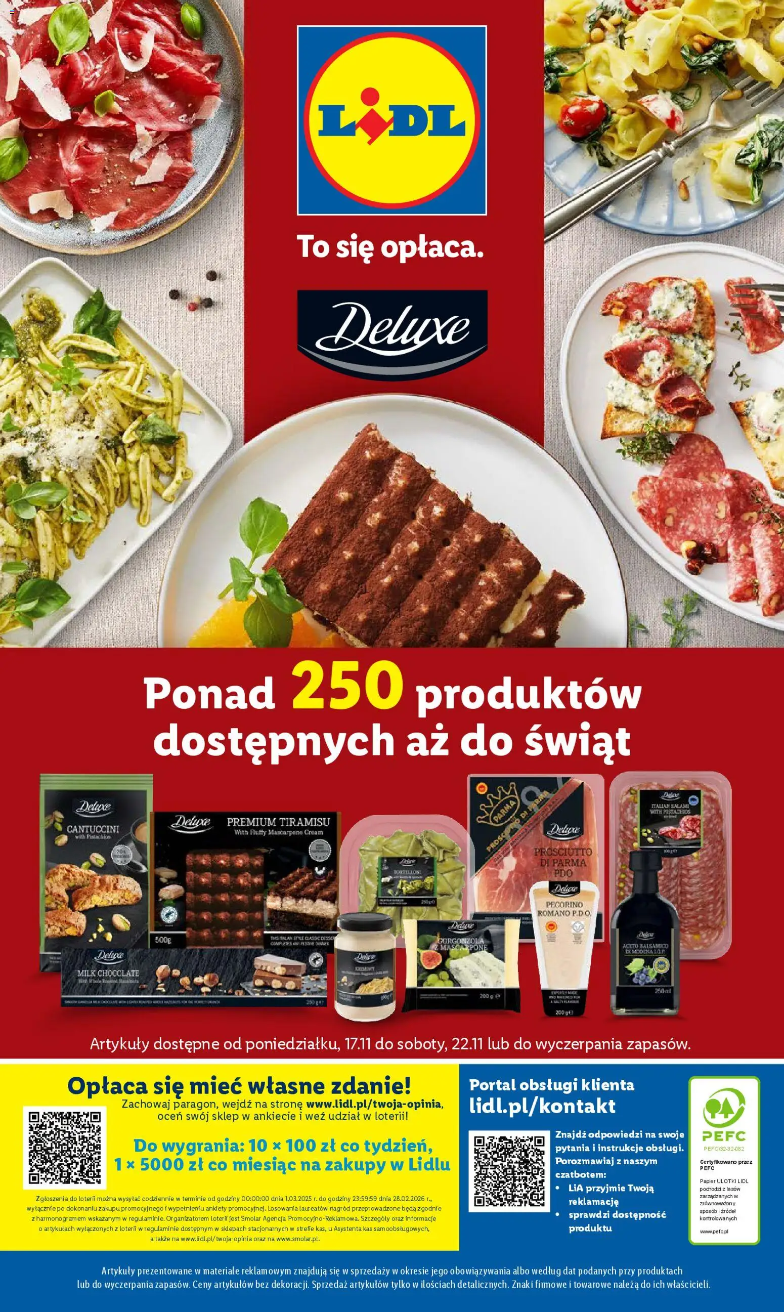 Lidl Black Friday od 17.11.2025 | Strona: 64 | Produkty: Chrzan, Mascarpone, Salami, Gorgonzola
