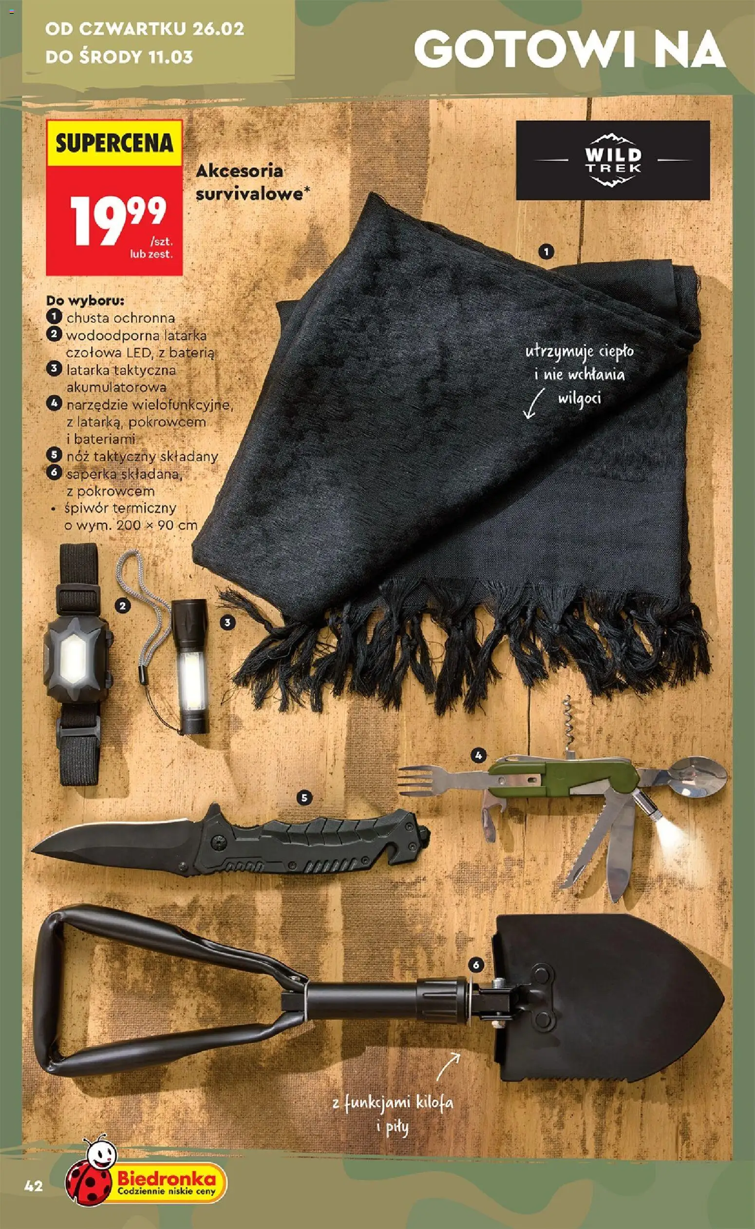 Biedronka Polsko leták - Hity i inspiracje od 21.02.2026 | Strana: 42