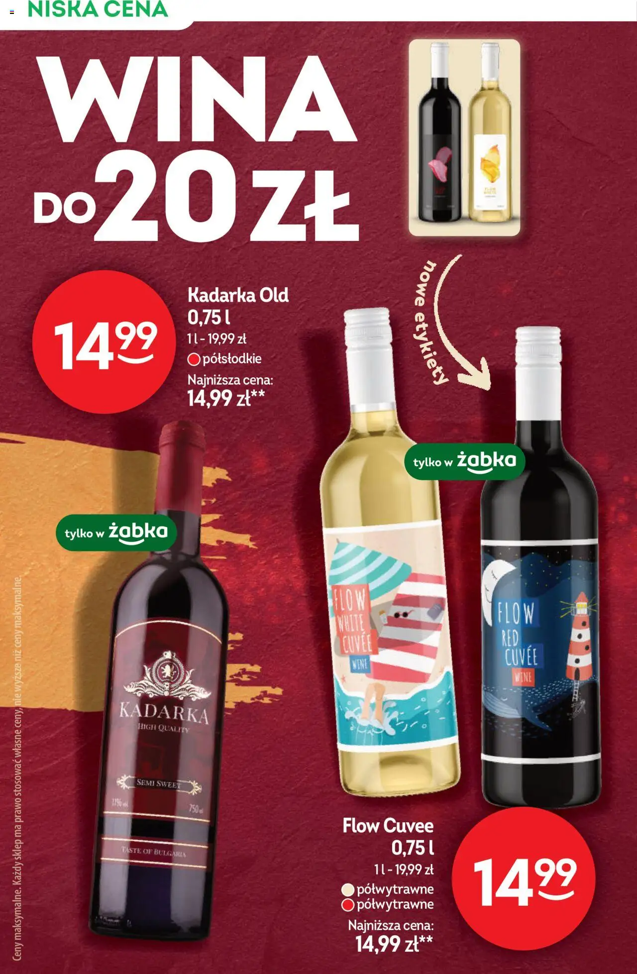 Żabka Gazetka - Katalog Win od 01.10.2025 | Strona: 8