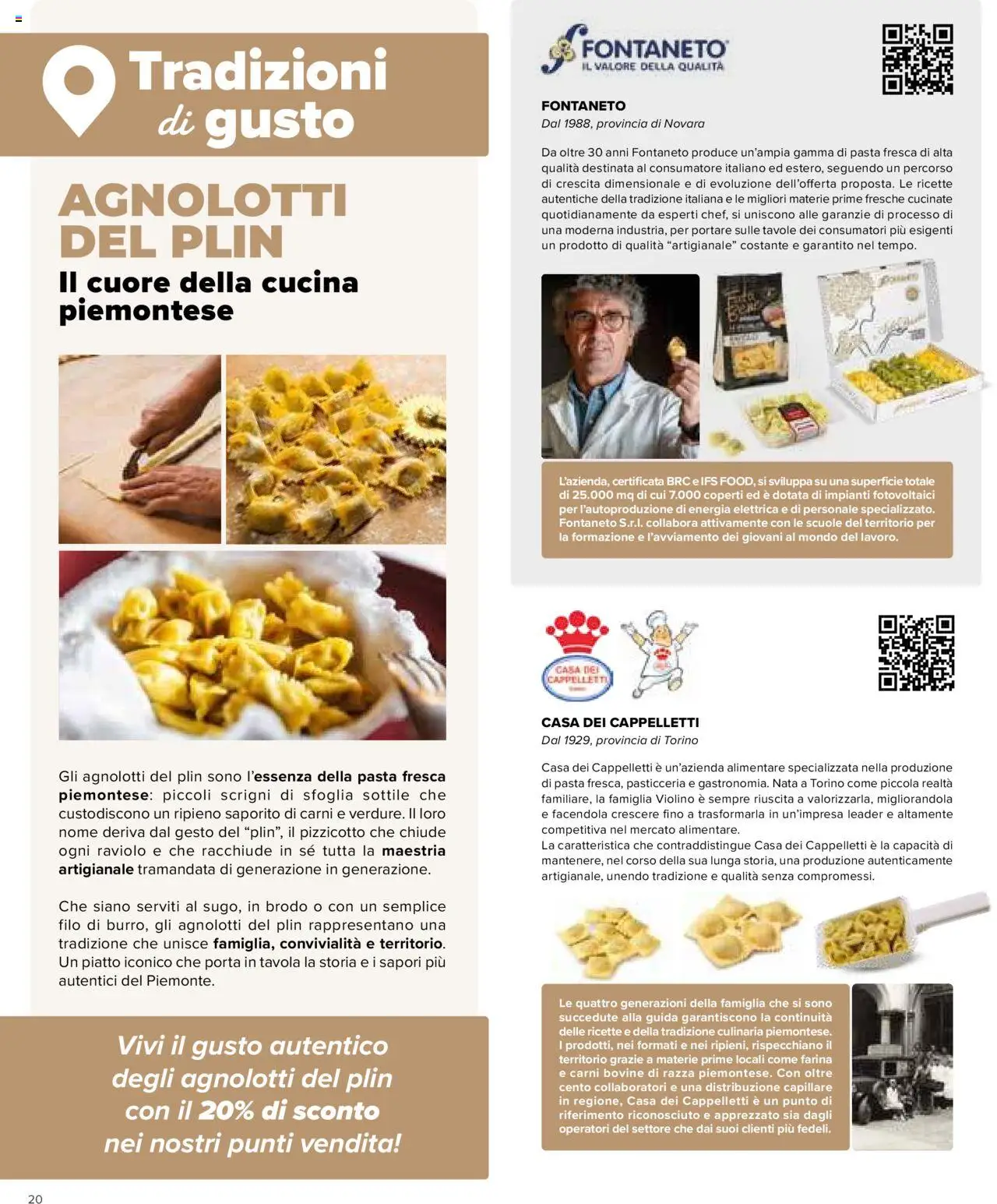 Volantino Ipercoop del 02.10.2025 | Pagina: 20 | Prodotti: Farina, Pasta, Piatto