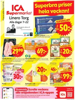 ICA Supermarket - Lund - Förhandsvisning av reklamblad från butik ICA Supermarket aktuell från 09.03.2026