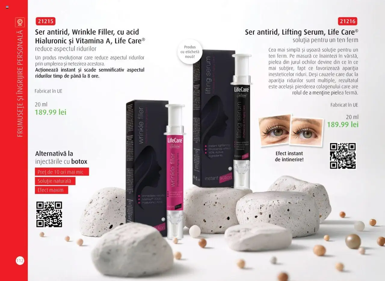 Life Care catalog - Aprilie/Octombrie – valabil de la 01.04.2025 | Pagină: 114 | Produse: Serum