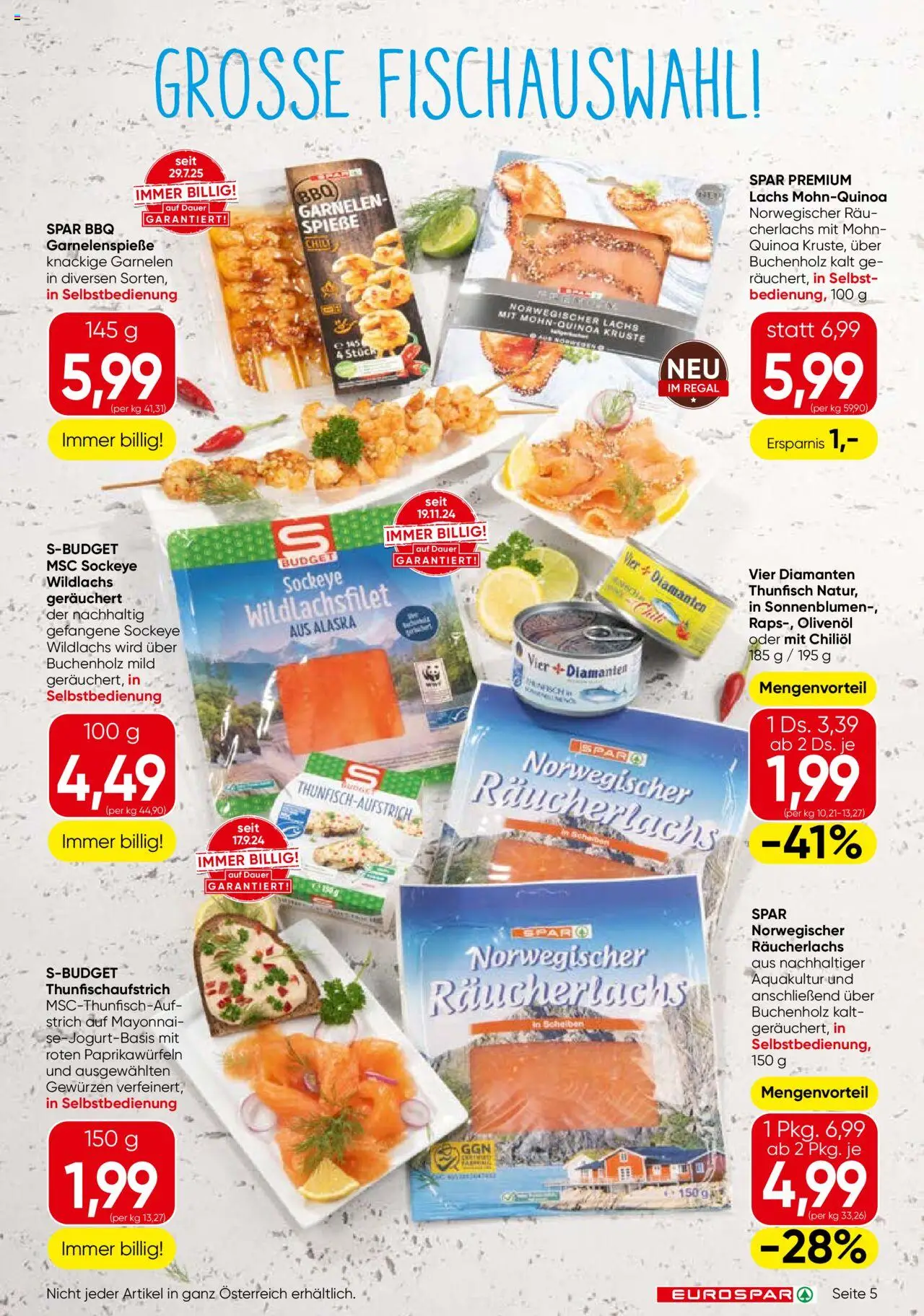 Eurospar Flugblatt - Wien gültig ab 09.10.2025 | Seite: 5 | Produkte: Chili, Regal