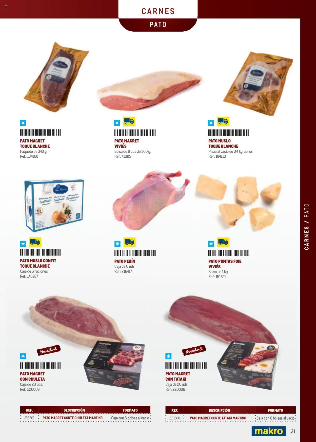 Makro - Especia Carta Prat │ válido desde el 08.04.2025 | Página: 31 | Productos: Bolsa, Caja