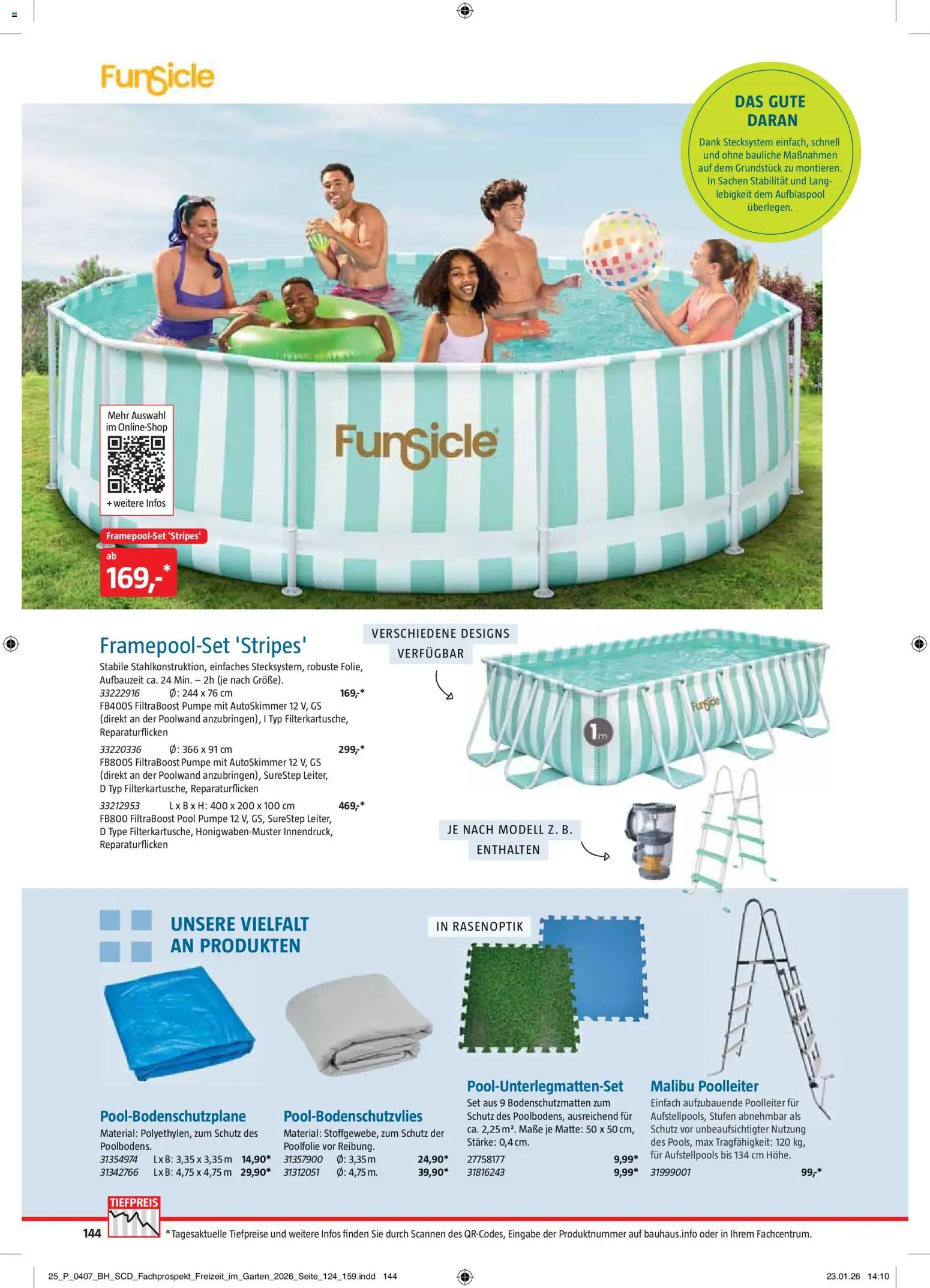 Bauhaus Freizeit im Garten gültig ab 01.05.2026 | Seite: 144