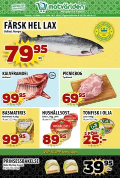 Matvärlden - erbjudanden Tensta - Förhandsvisning av reklamblad från butik Matvärlden aktuell från 12.01.2026