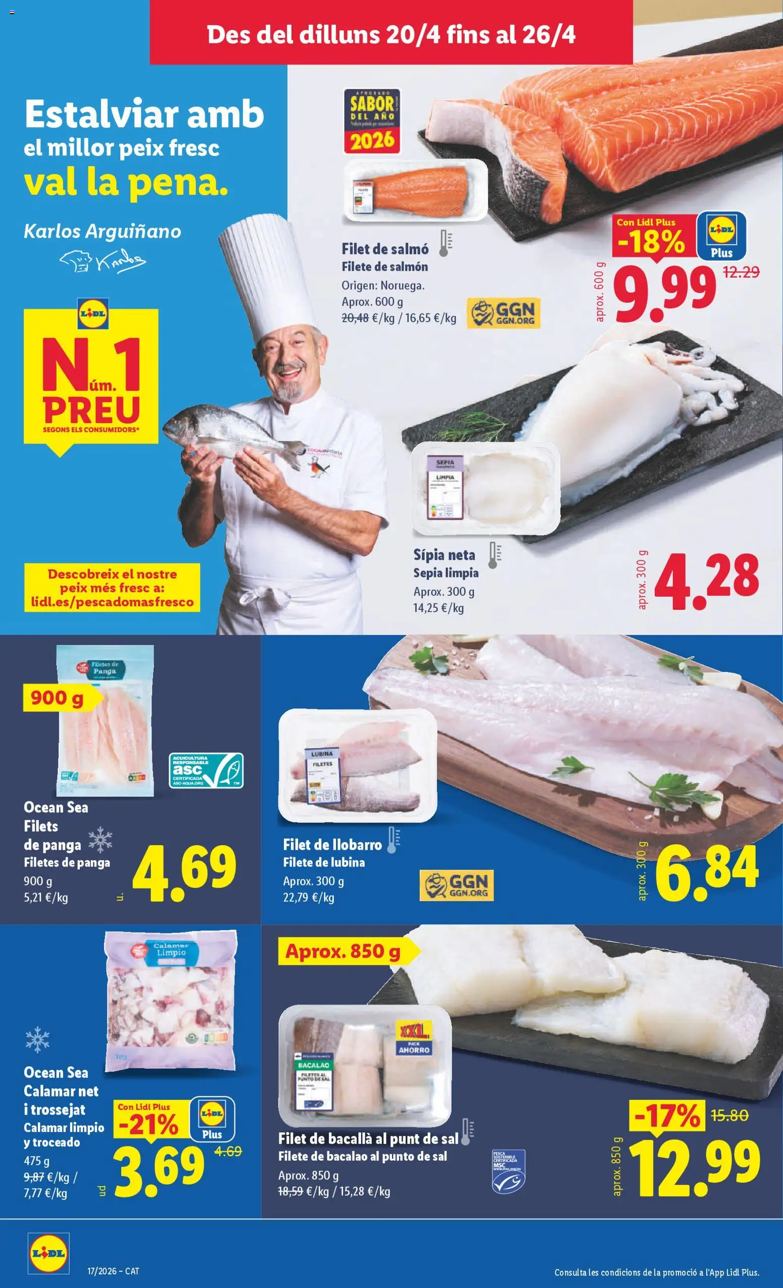 Lidl folleto │ válido desde el 20.04.2026 | Página: 12 | Productos: Παιχνίδια, Filete