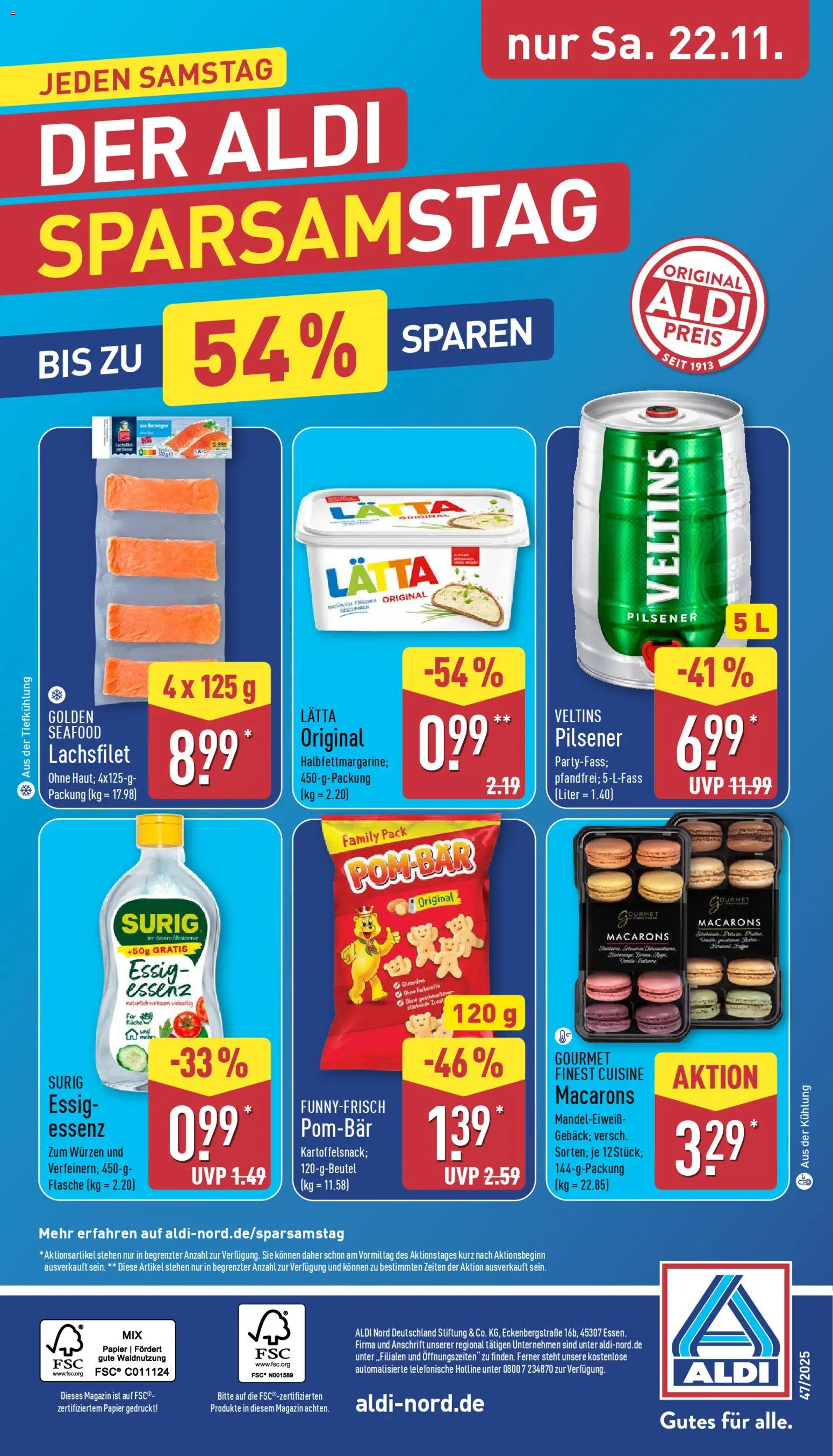 Aldi Prospekt 	 – gültig ab 17.11.2025 | Seite: 36
