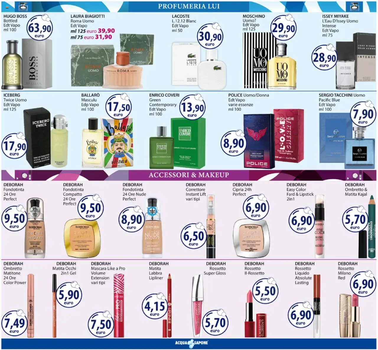 Volantino Acqua e Sapone del 20.10.2025 | Pagina: 3 | Prodotti: Mascara, Ombretto, Fondotinta, Cipria