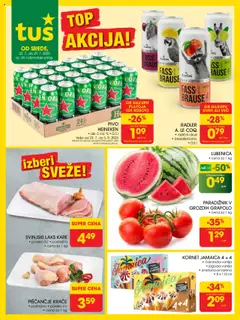 Tuš katalog - pregled letaka veljavnega od 23.07.2025