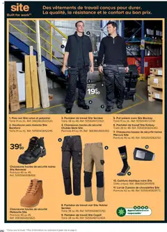 Castorama - Prévisualisation de Catalogue Castorama valide à partir de 21.05.2025 | Page: 262 | Produits: Ceinture, Chaussures basses, Doudoune, Doudoune sans manche