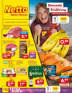 Netto Marken-Discount prospekt Bitterfeld-Wolfen	 ab 16.02.2026 gültig