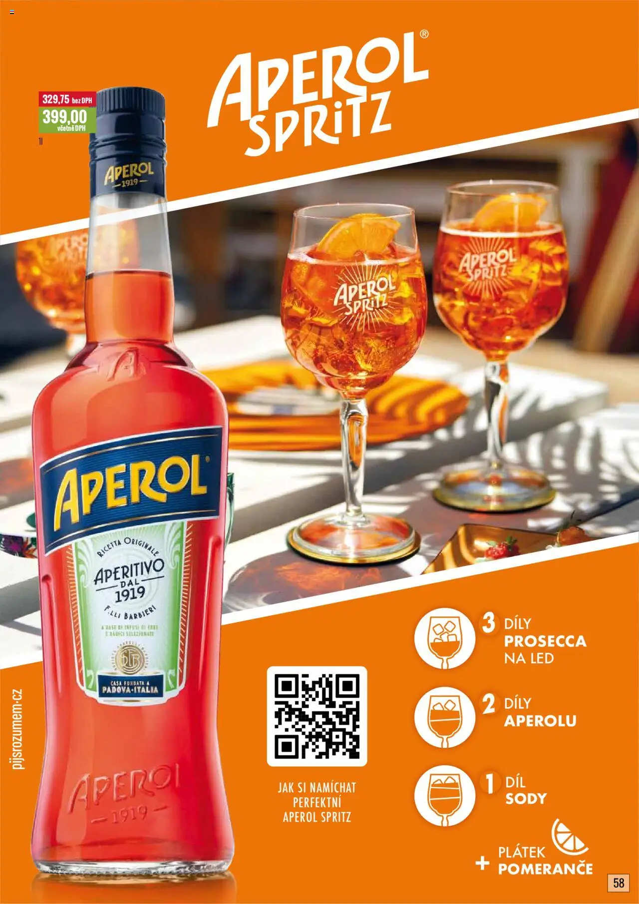 Ratio leták od 01.10.2025 | Strana: 59 | Produkty: Pomeranče, Spritz, Aperitivo, LED
