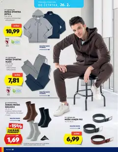 Hofer katalog akcije – veljaven od 18.02.2026 | Stran: 20 | Izdelki: Kos, Jopica, Hlace, Pas