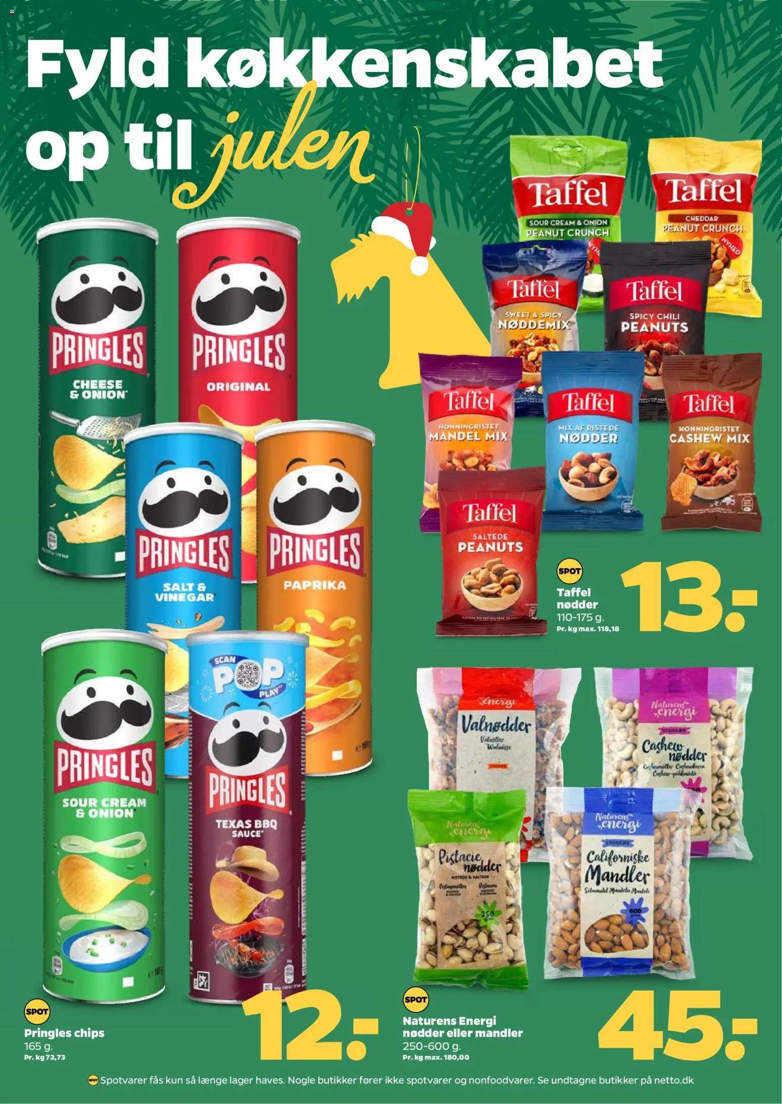 Netto tilbudsavis – gyldig fra 20.12.2025 | Side: 14 | Produkter: Chips, Peanuts, Mandler, Paprika