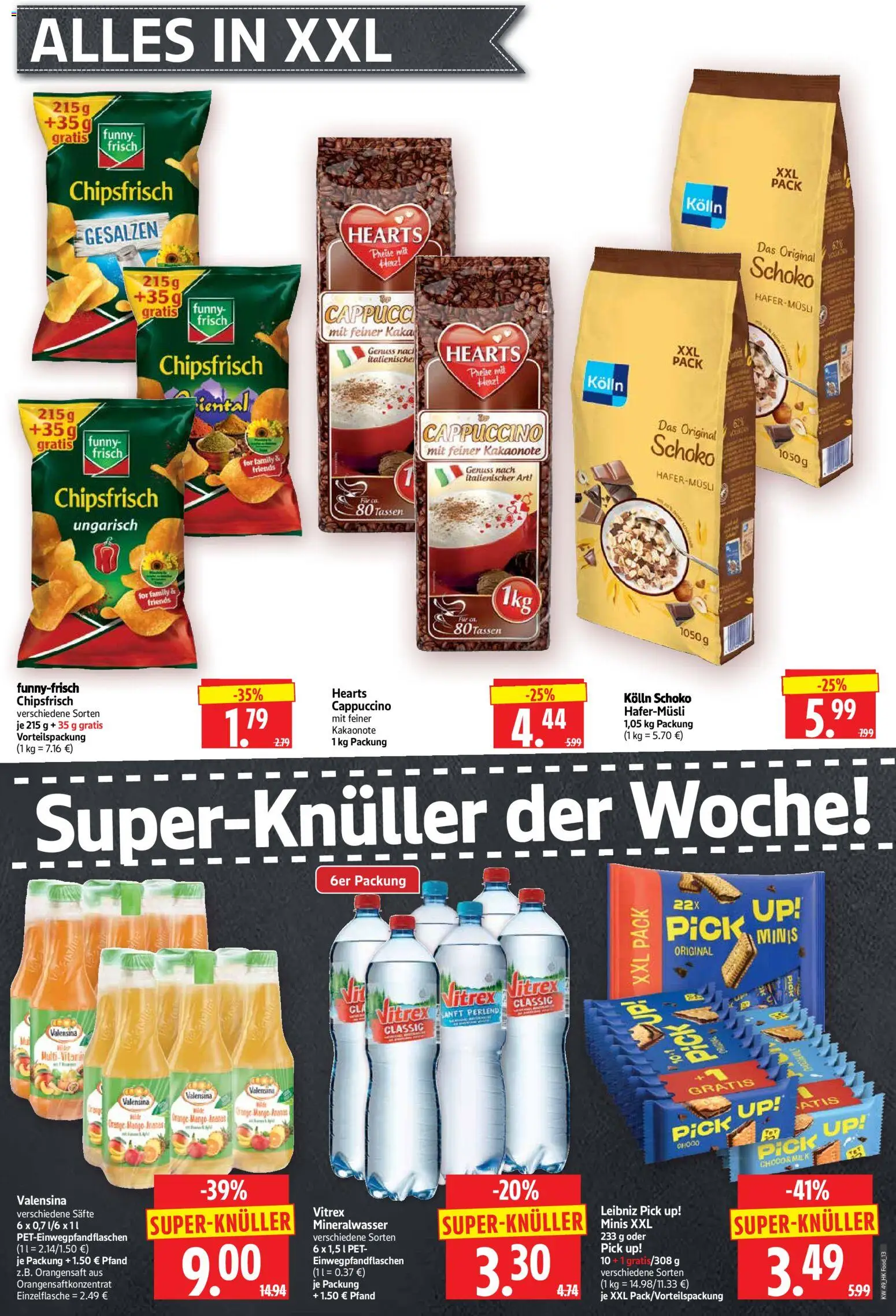 HERKULES Prospekt 	 – gültig ab 01.12.2025 | Seite: 13 | Produkte: Ananas, Orangensaft, Mineralwasser, Mango