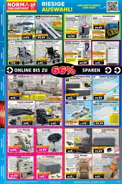 Norma Flugblatt ab 27.10.2025 gültig | Seite: 19 | Produkte: Sofa, Sessel, Regal, Reinigungstücher