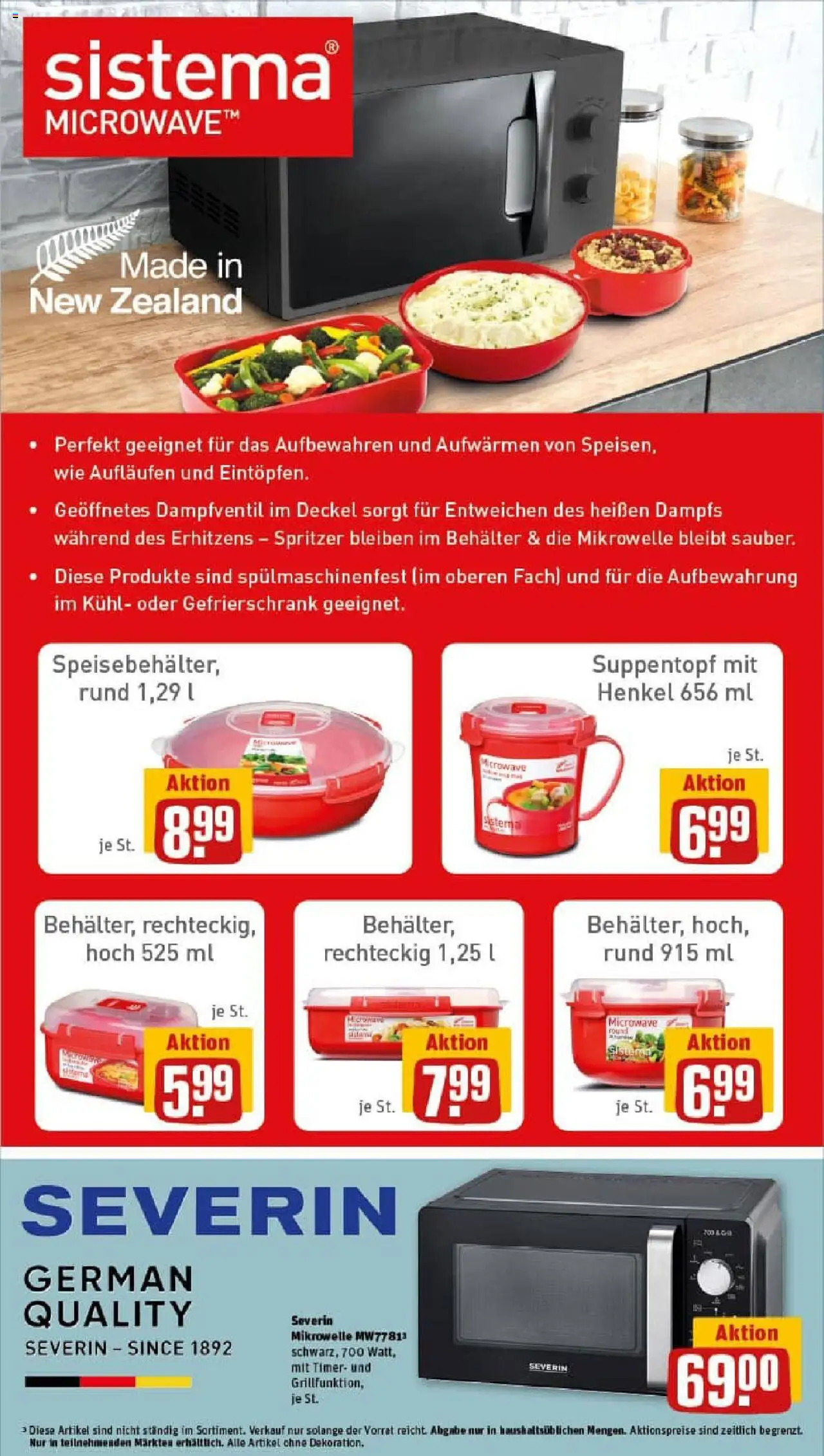 Rewe prospekt Bochum	 - gültig ab dem 03.08.2025 | Seite: 28 | Produkte: Gefrierschrank, Mikrowelle, Grill
