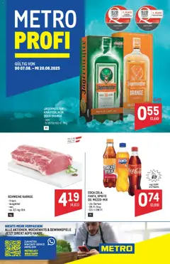 Vorschau von dem Prospekt - Metro Angebote Profi gültig ab 07.08.2025