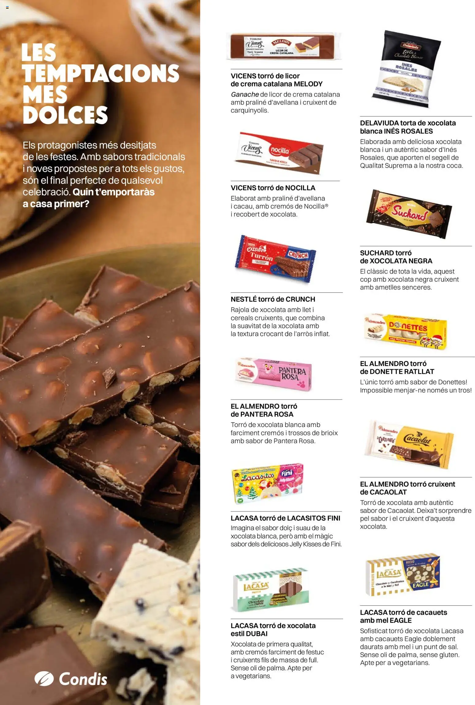Condis folleto life │ válido desde el 03.12.2025 | Página: 26 | Productos: Licor, Chocolate, Crema