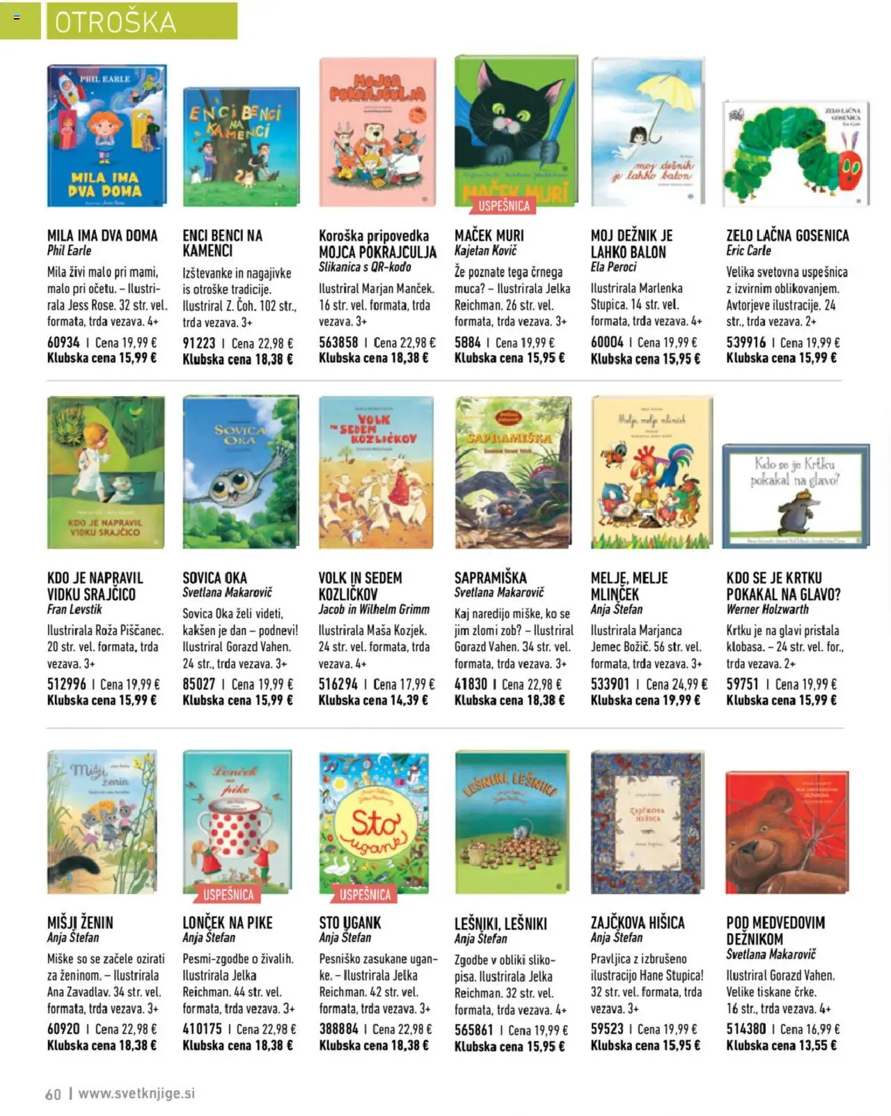Svet knjige katalog │ velja od 01.07.2025 | Stran: 60 | Izdelki: Deznik