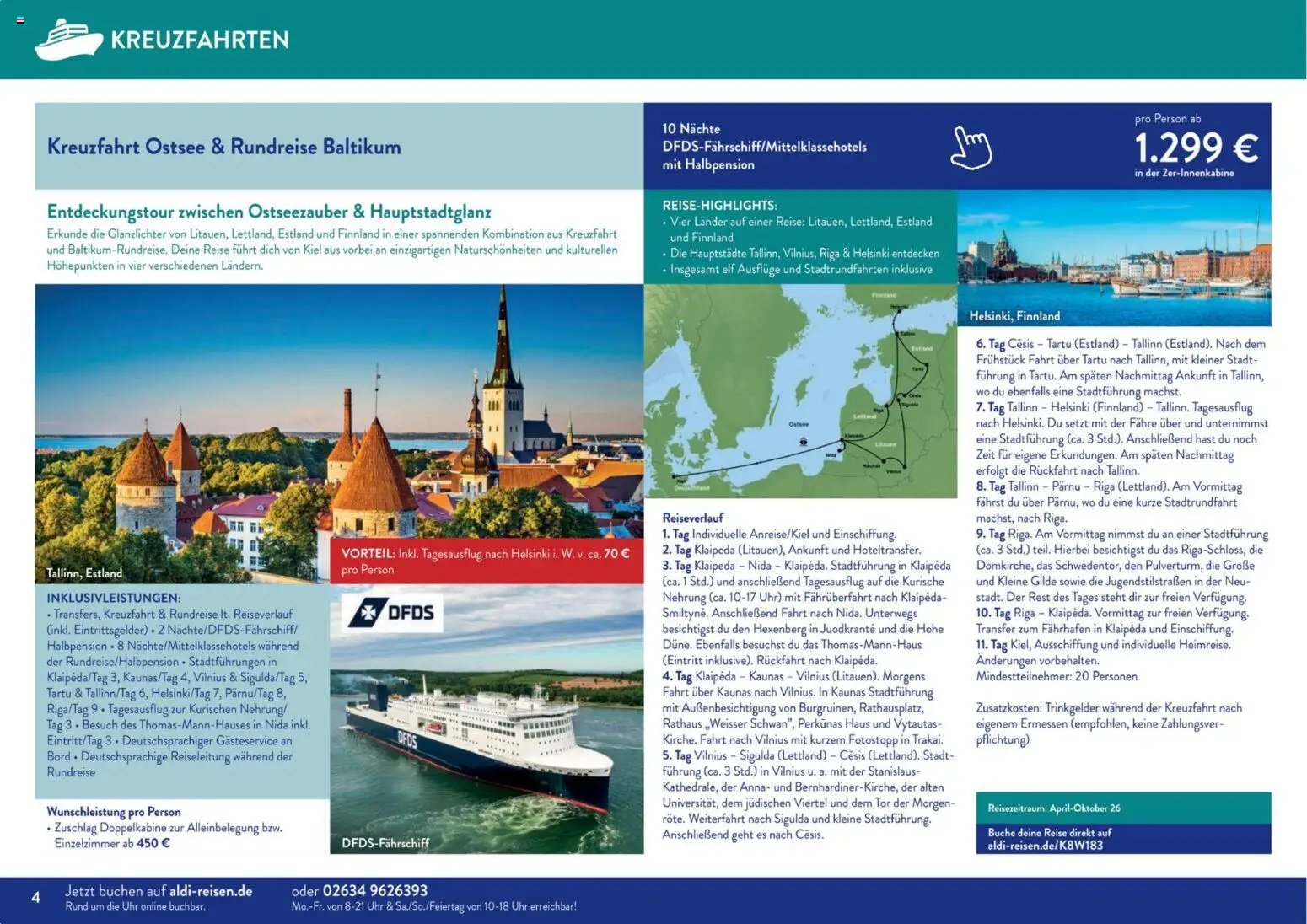 Aldi Reisen Unsere Traumreisen – gültig ab 01.01.2026 | Seite: 4