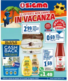 Anteprima del volantino Volantino SIGMA	 valido a partire dal 16.08.2025
