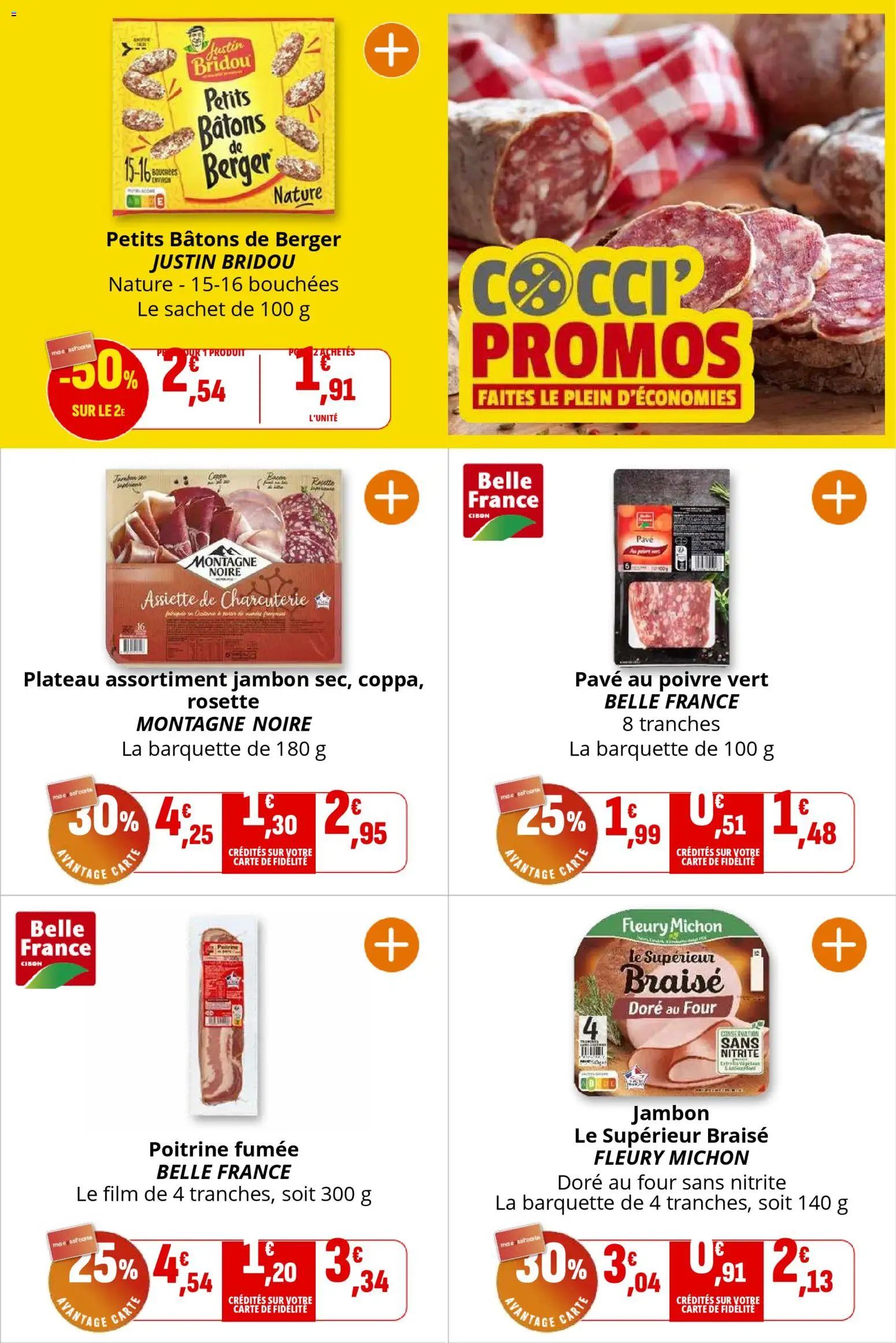 {H1} | Page: 8 | Produits: Four, Plateau, Poivre, Jambon