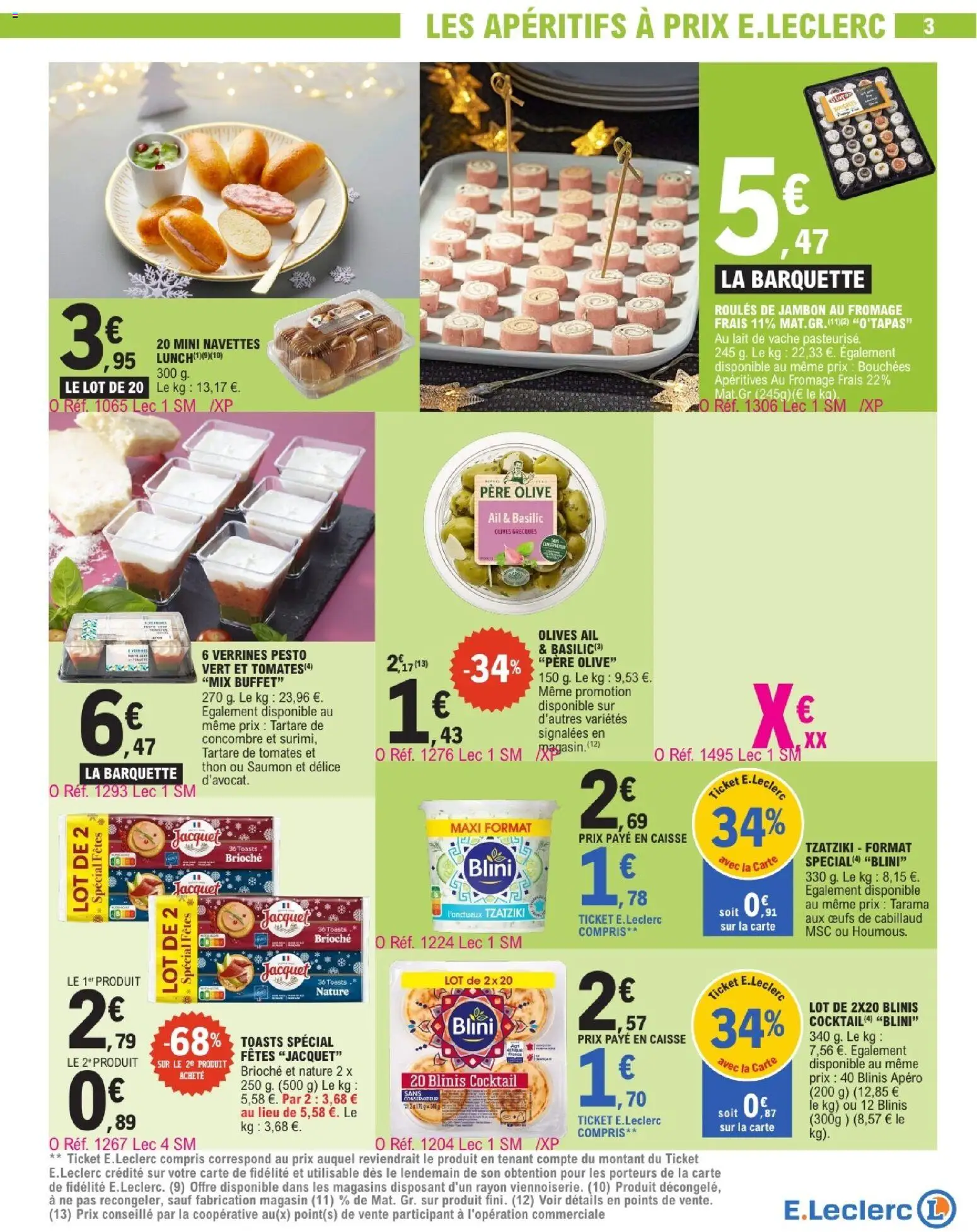 {H1} | Page: 3 | Produits: Pesto vert, Lait, Fromage, Tomates