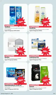 Duschkräm, Family fresh, 500ml, flera sorter, jfr-pris 37,90/l, Lägsta 30-dagarspris 24,95/st - Förhandsvisning av reklamblad från butik Hemköp aktuell från 17.11.2025 | Sida: 13